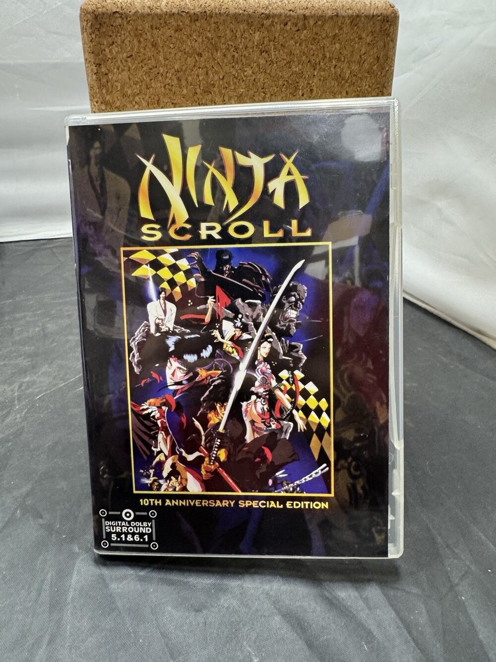 Ninja Scroll 10th Anniversary Special Edition DVD 2003 Manga Entertainment OOP